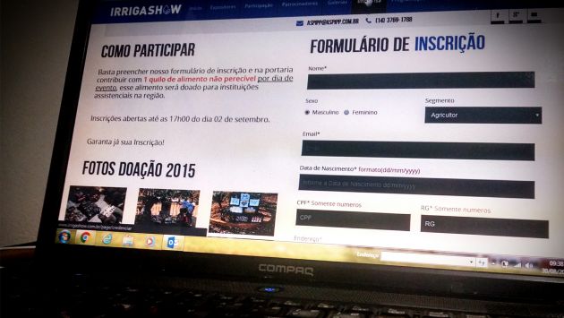 ASPIPP já recebe inscrições no site para o IRRIGASHOW 2017