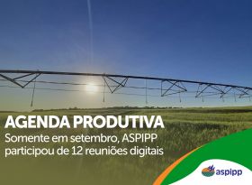 ASPIPP mantém agenda produtiva e ativa em defesa do setor de irrigação